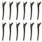12pcs Wide Clips Salon Hair Grip Clamps Hairdressing Tool Hairpin Black