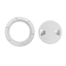4'' Screw Out Deck Plate Inspection Hatch Round Access Boat RV Hardware DIK