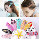 6Pcs/Set Lovely Cartoon Animal Fruit Hairpin Child Kids Hair Clips Hair Acc Z7Y5