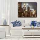 Painting By Numbers Kit DIY Rain City Canvas Oil Wall Art Picture Crafts