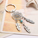 Dream Catcher Feather Tassel Keyring Key Chain Ring Keychain Bag Pendant Charm