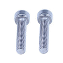 M6x25mm 304 Stainless Steel Hex Key Bolt Socket Head Cap Screws 10pcs E5Q7