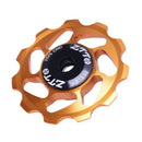 Ztto 11T Mtb Bicycle Rear Derailleur Jockey Wheel Ceramic Bearing Pulley Al