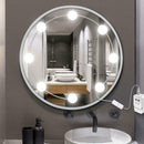 10pcs LED Makeup Mirror Light Bulb Dimmable Hollywood Vanity Lights (USB) A