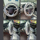 100pc Universally Car Disposable Plastic Steering Wheel Cover Waterproof For Car
