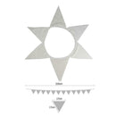 12 Flags 3.2m Lace Flowers Pennant Flags Bunting Wedding Party Decor Banner