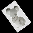 Cute Mouse Soap Silicone Mould Chocolate Fondant Mold DIY Kitchen Cake De 3C