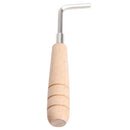 Guitar Adjustment Wrench Truss Rod 4mm with Wooden Handle for Mandolin Ukulele