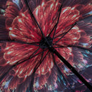 Sunny woman's umbrellas black coating female umbrella sunshade flower foldi