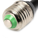20cm Length E27 to E27 Extend Adapter Socket LED Light Bulb Lamp Holder black FT