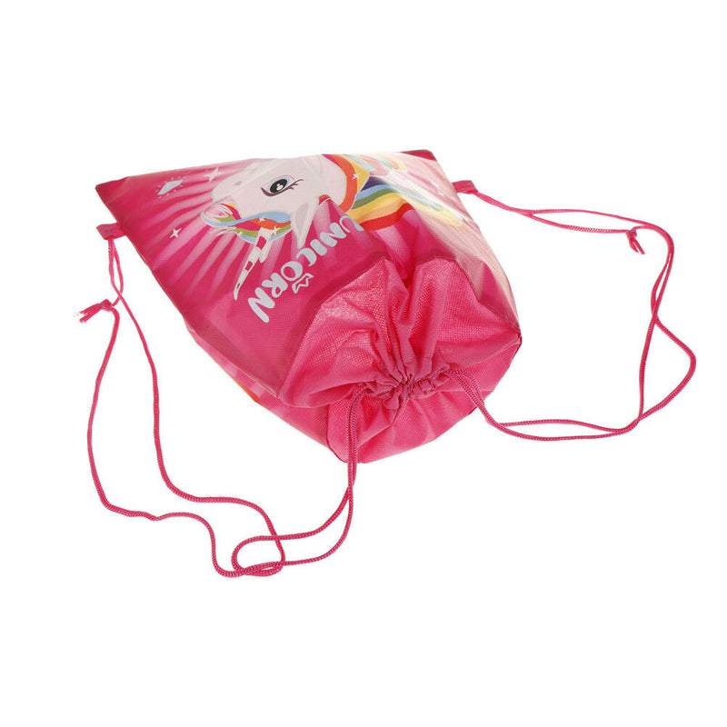 Unicorn Drawstring Backpacks Unicorn Storage Bags Kids Birthday Party Gifts  Z