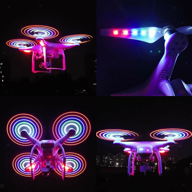 4pcs/set LED Light Flash Propellers 9450 Charging Blades for DJI phantom 3 Spare