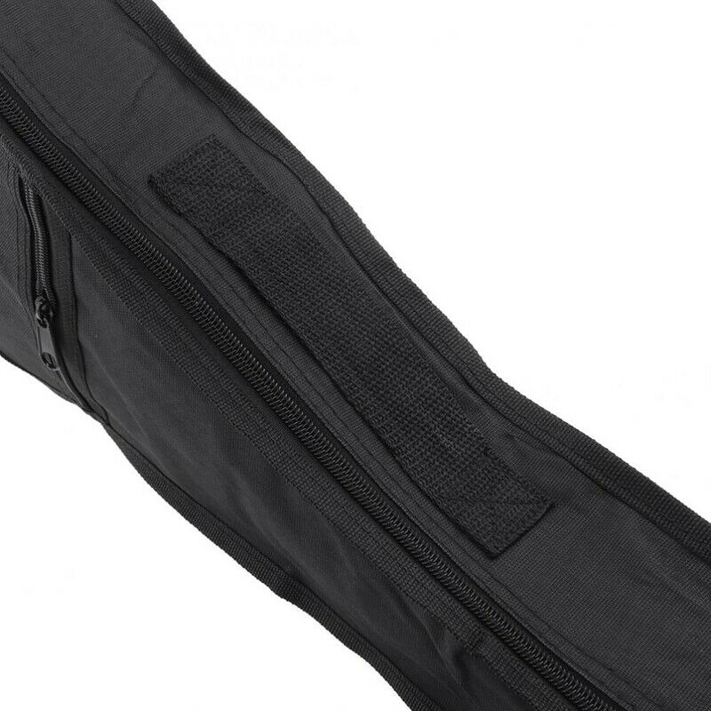 23 Inch Black Uke Bag Portable Ukulele Gig Bag Soft Case Waterproof Backpac
