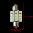 10x Festoon LED 31mm 16SMD Car Interior Dome Map Roof Reading Light Bulb DC 1 BX