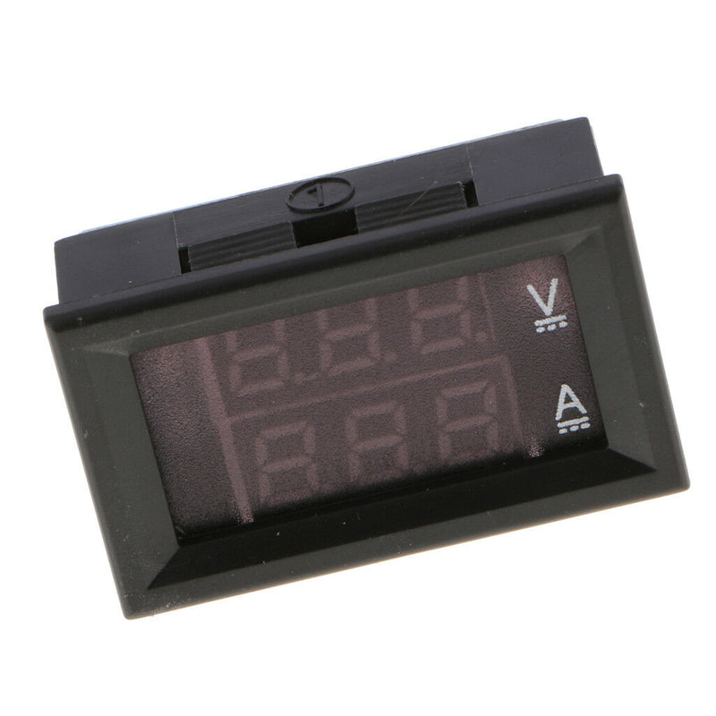 1.9" DC 30V 30A Voltmeter Ammeter Digital Red-Blue Dual LED Display Meter