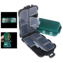 Fishing Lures Box Storage Fish Accessory Bait Tackle Plastic Compartment KitBX