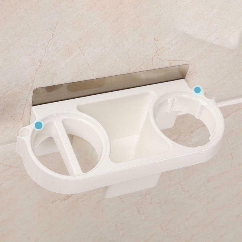 Hair Dryer Holder Rack Salon Styling Storage Straighteners Organizer Bathroom