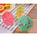 100 Mixed Paper Cocktail Umbrellas Parasols for Party Tropical Drinks Acces W8P3