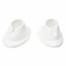 2Pcs Pro White Rubber Bottle Holder For Nail Art Varnish Polish Seat Tool K3E1