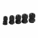 24 Pcs Plastic Waterproof Adjustable 3.5 - 13mm Cable Gland Joints, PG7, PG Y4F2