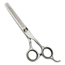 Hairdressing Barber Scissors Hair Cutting Capes Cloth Shears Set Kit Black