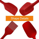 Silicone Spatula Set, 5 Piece Non-Stick Heat Resistant Silica gel Spatula S A9I4