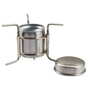 Portable Outdoor Stove Camping Cooking Picnic BBQ Steel Wood Cooker