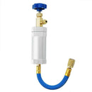 Universal Car A/C Dye Injector R12 R134A Quick Coupler Adapter 2Oz A/C Oil