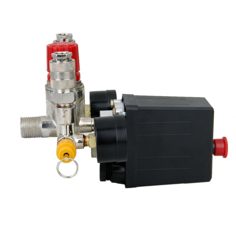 Air Compressor Pressure Switch Control Valve SG-3 , 220V, 16A, Black
