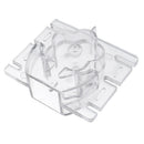Flowers Shape Plastic Candle Mould Soap DIY Tool Craft Clay Mold Transparent