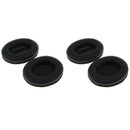 2 Pair Comfortable Repair Earpiece Cover for Sony MDR ZX750bn Headset Black