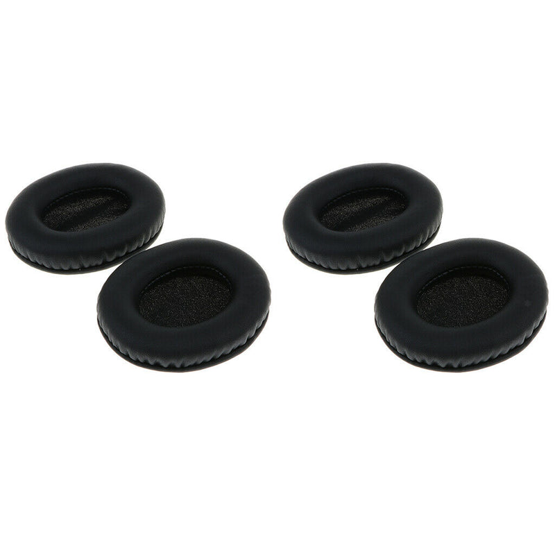 2 Pair Comfortable Repair Earpiece Cover for Sony MDR ZX750bn Headset Black