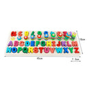 Children's Toys Kids Digital Letter Color Cognition Puzzle Baby Early Learn V6T1