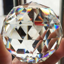 50mm Feng Shui Hang Crystal Ball Sphere Prism Rainbow Suncatcher Pendant Decor