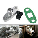 Turbo Oil Return 10AN Flange Fitting for Garrett T3/T4 GT40-GT55 T04 Turbocharge