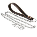 Stainless Steel Pet Dog Puppy Chain Leash Dog Traction Rope For Dog Puppy