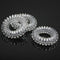 6Pcs Elastic Girl Clear Rubber Telephone Wire Hair Ties Hairband Rope Ties