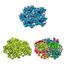 300Pcs 2021 Aluminium Bird Dove Racing Pigeon Leg Rings Bands 8mm