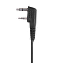 2 Pin D-Shape Earpiece Headset MIC PTT for Baofeng Kenwood Puxing TYT Radio