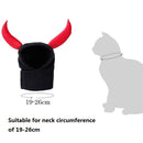 Pet hat dog cat hat costume cute horn for cat halloween dress up with ears FT
