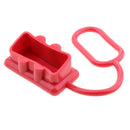 2PCS RED DUST COVER END CAP FOR 175 AMP PLUG CONNECTOR DURABLE