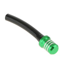 Green Motorcycle Dirt Bike Tank Gas Fuel Cap Valve Vent Breather Hose Tube