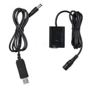 Andoer NP-FW50 Dummy Battery Adapter USB Port Plug DC Power Bank for SONY A7 A7R