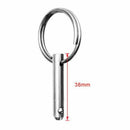 4 Pcs Quick Release Pin 1/4 inch, Full 316 Stainless Steel, Bimini Top Pin,