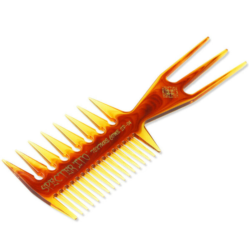 Oil Head Comb Three-sided Fish Insert Combs Bottom Fork Comb Plate Brush