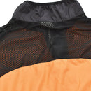 Light Reflective Windproof Jacket Vest Night Running Reflective Suits M Orange