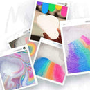 Cloud Rainbow Bath Salt Ball Essential Oil Exfoliating M2E3 Moisturizing S3Z7