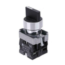 10A ON/OFF/ON Rotary 3 Position 2NO Maintained Toggle Selector Switch XB2-BD33C
