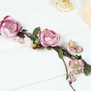 Bohemian Floral Headdress Flower Headband Hair Wreath Wedding Hair Accessory
