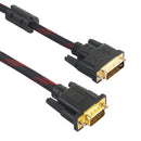 DVI-I 24+5 Turn To VGA Connect Wire Cable Male to Male Video Line 4.6ft.